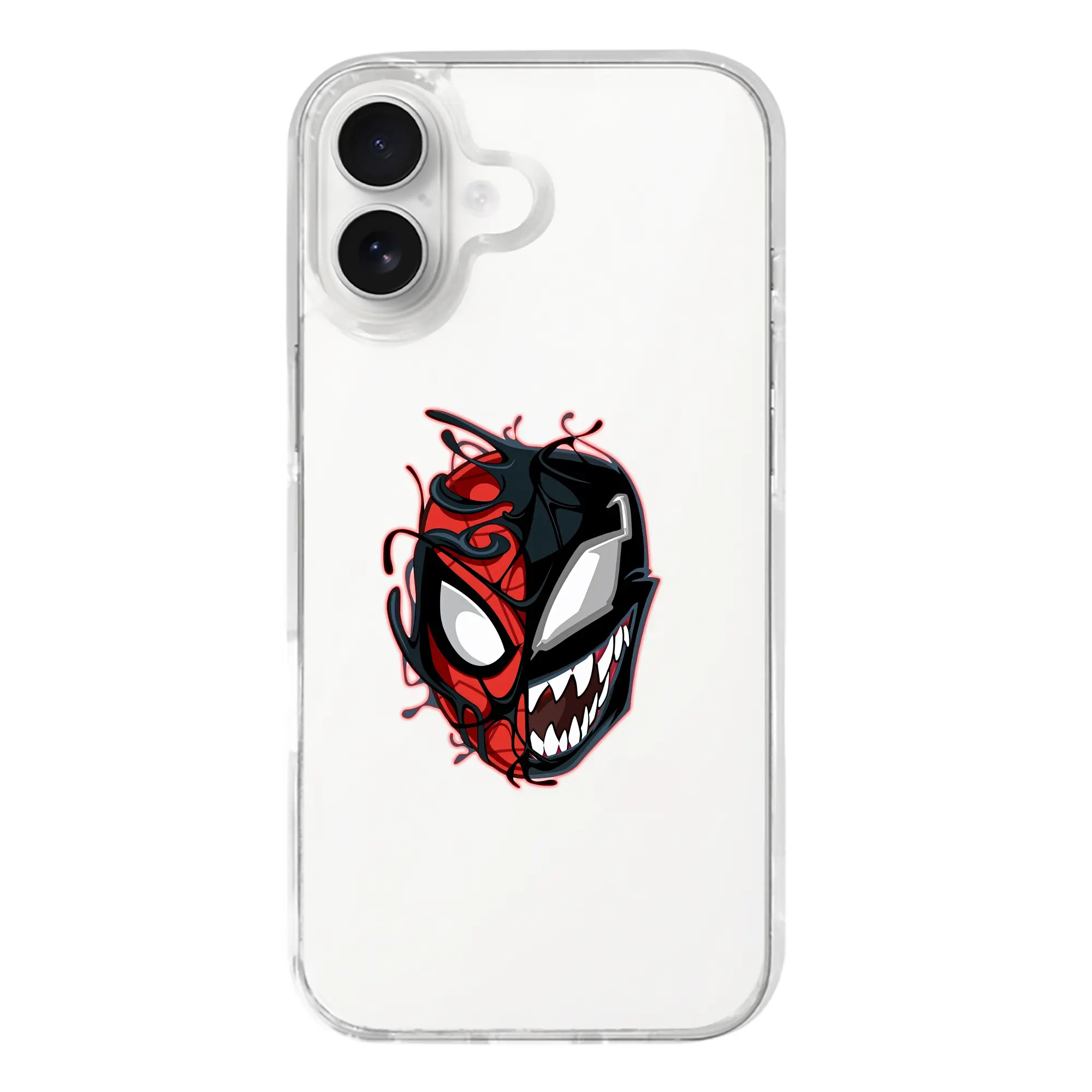 ヴェノム グッズ,ヴェノム - iPhone 17シリーズ 透明スマホケース – 薄型・耐衝撃・精密フィット保護カバー